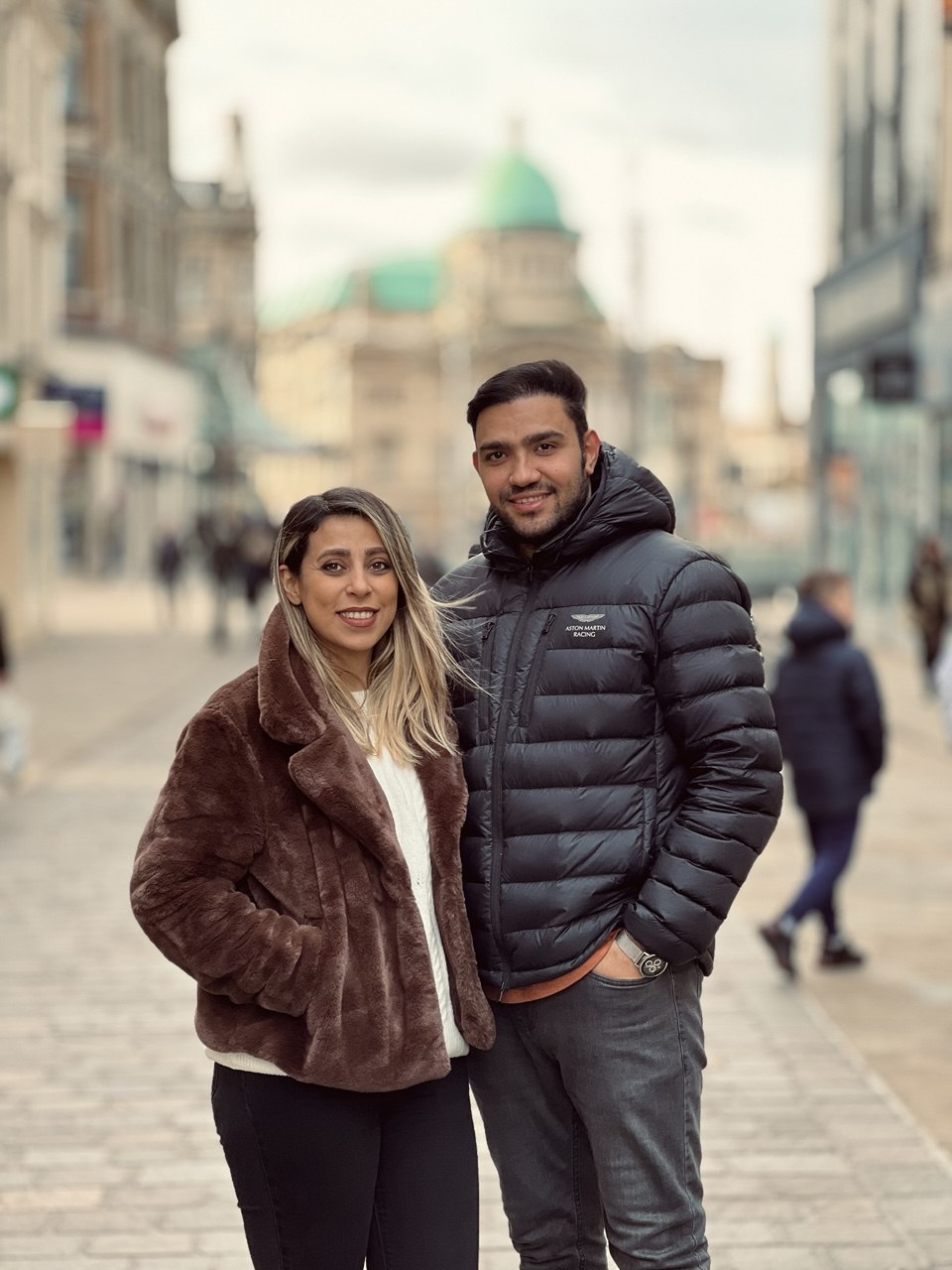 Ali and Asal, the creative team behind Noura Studio